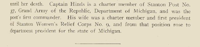 Henry H. & Mary Sherwood Harrison Hinds